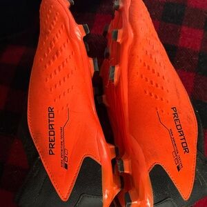 adidas Predator Soccer Cleats in Vibrant Orange